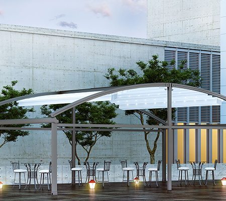 Urla Oval Pergola